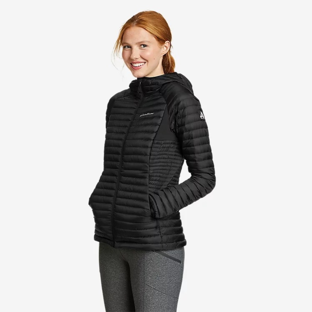 Eddie Bauer women’s MicroTherm 2.0 Down Hooded Jacket
